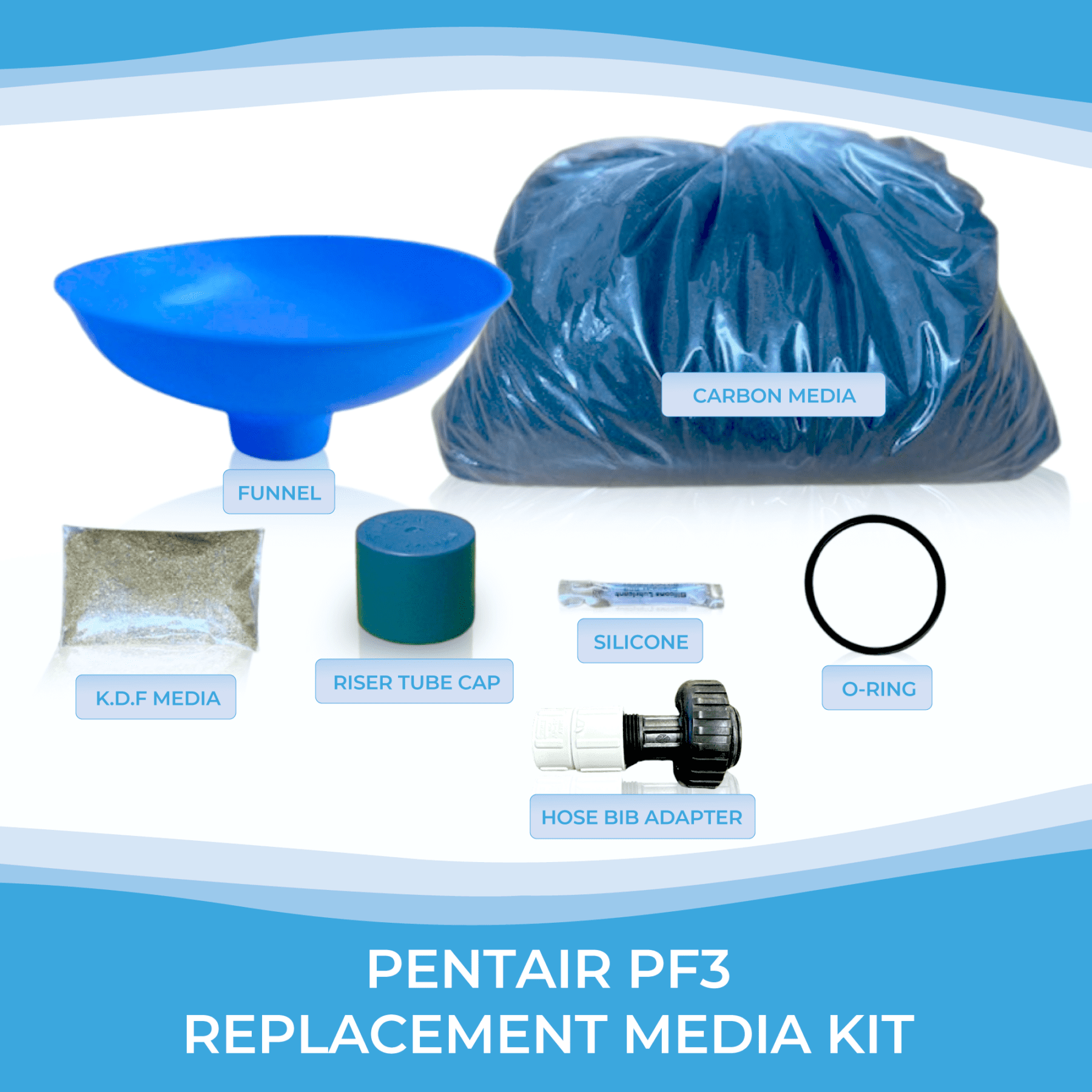 Pentair PC 600-R Carbon Replacement Kit